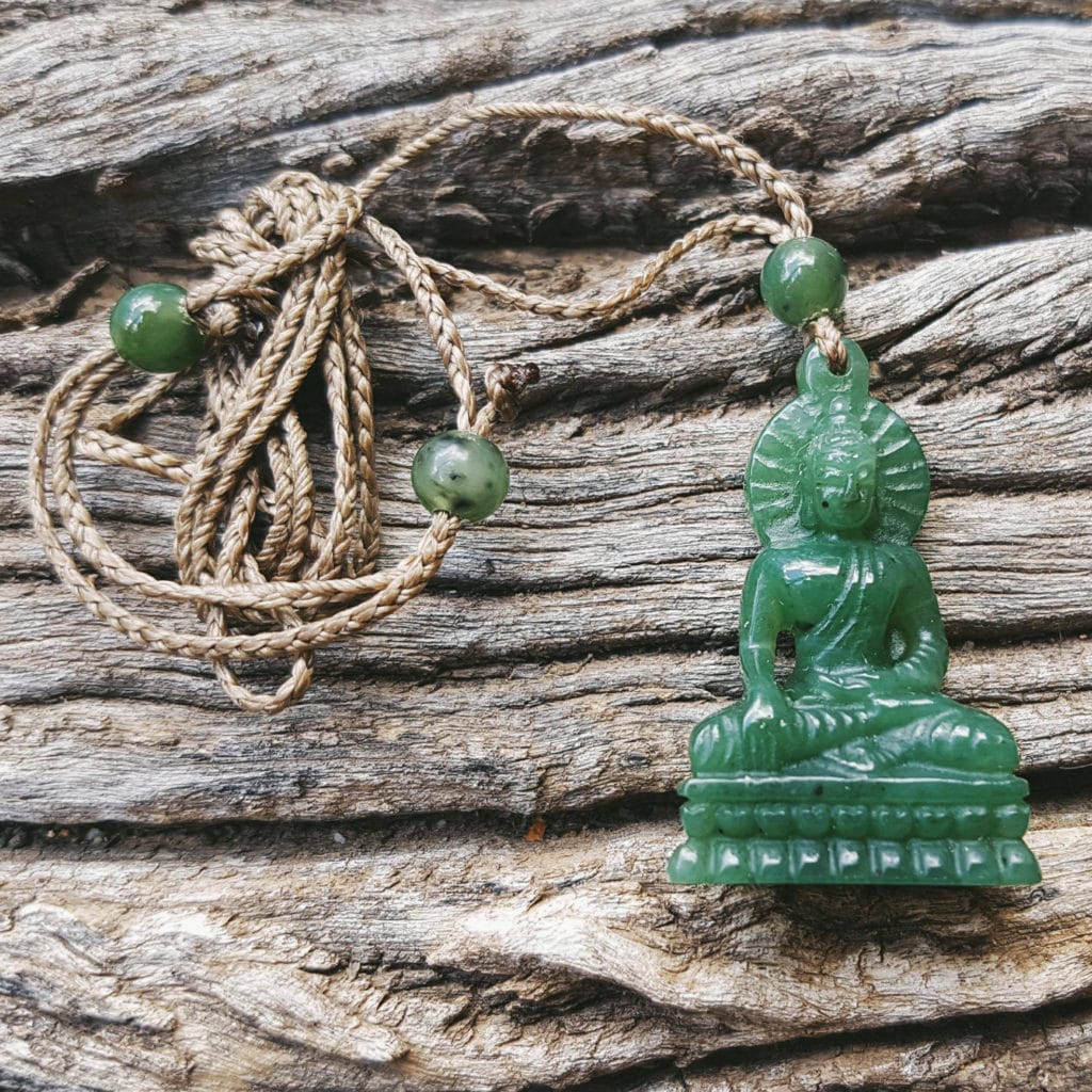 Buddha Statue Pendant - Great Stupa of Universal Compassion