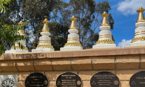 stupa wall